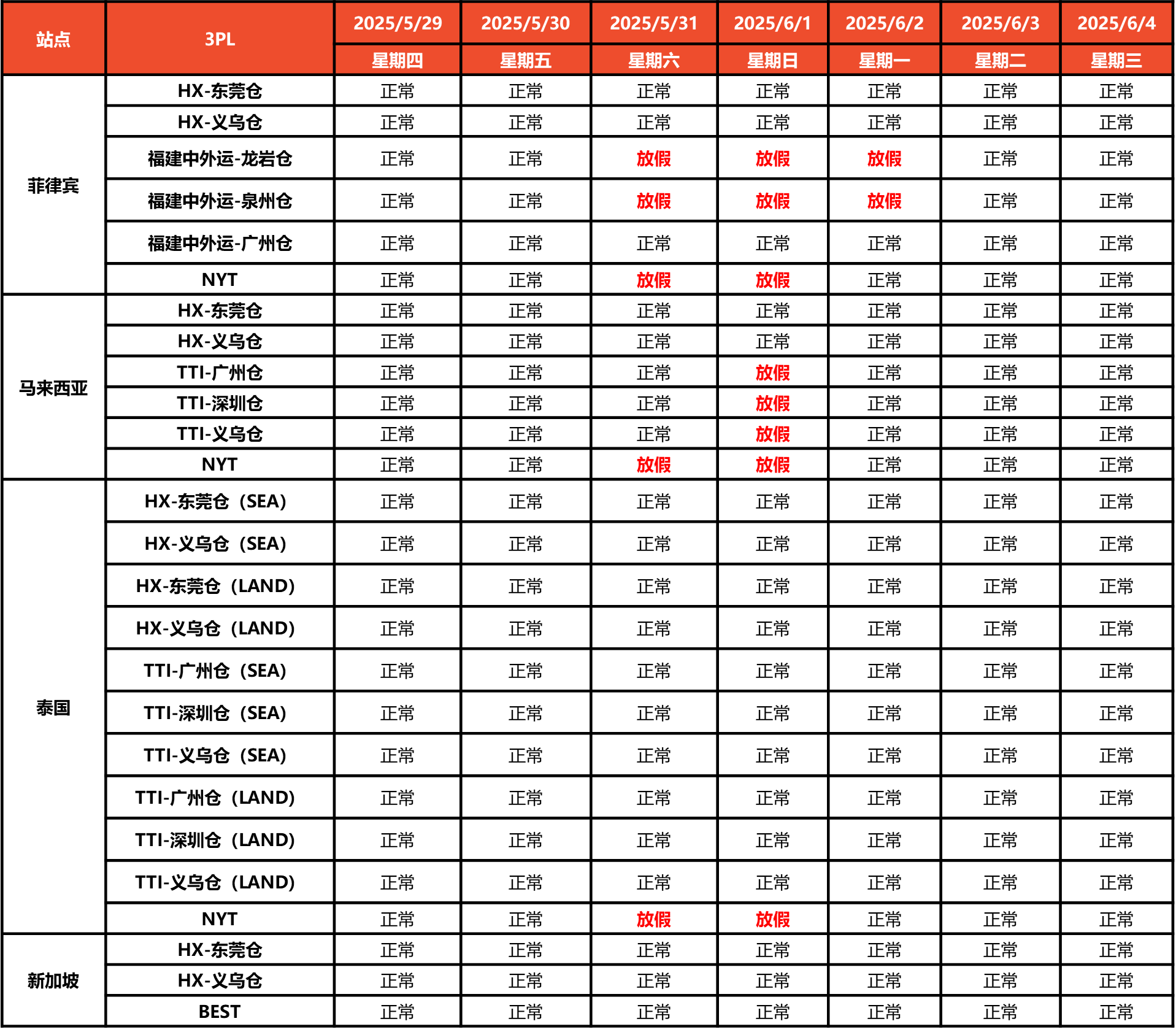 Shopee2025年端午节放假安排通知